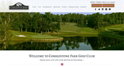 Desktop Screenshot of cobblestoneparkgolfclub.com